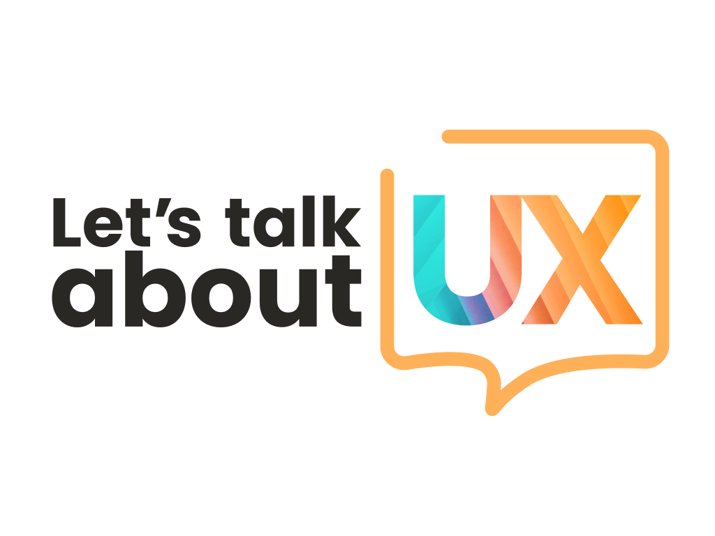 an image with the logo from Let's talk about UX